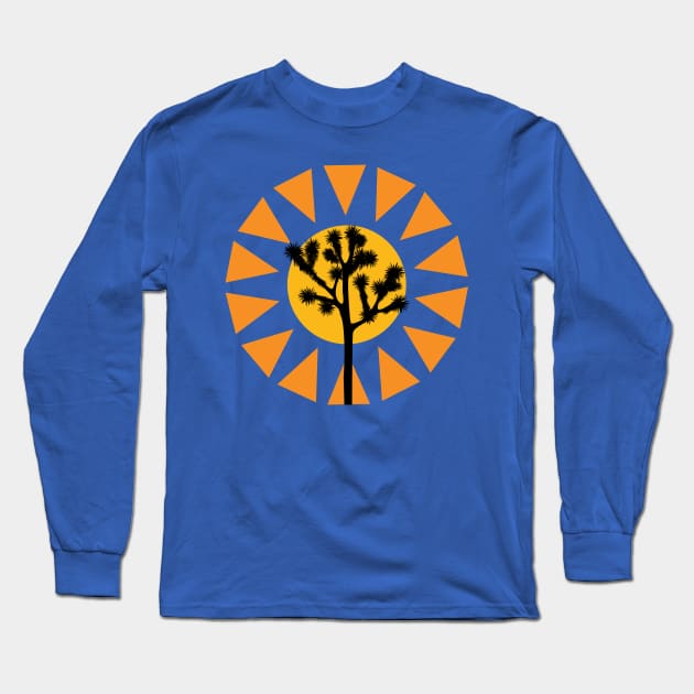 Joshua Tree Sun Long Sleeve T-Shirt by wanderingteez